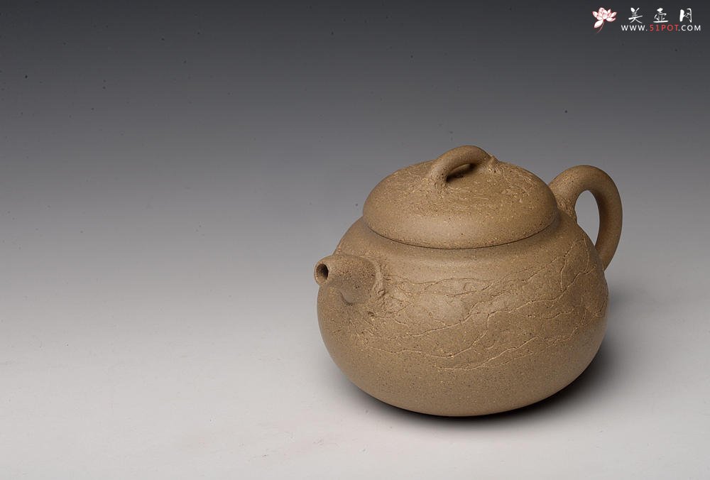 紫砂壶图片：创意小花 小巧可人 优质段泥 瓜韵 - 宜兴紫砂壶网