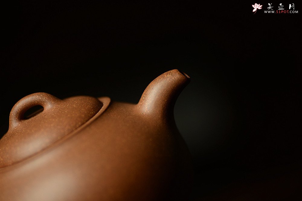 紫砂壶图片：小东原创作品 装饰独特 全手般若*佛风 嵌盖  - 宜兴紫砂壶网