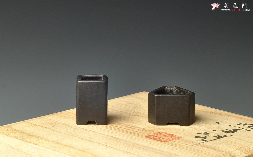 紫砂壶图片：张秋平全手微型花盆 漂亮好玩 - 宜兴紫砂壶网