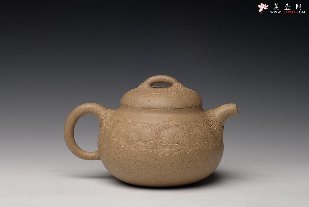 紫砂壶图片：创意小花 小巧可人 优质段泥 瓜韵 - 宜兴紫砂壶网