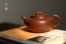 紫砂壶图片：大口实用 憨厚可人 全手竹趣 创意花货 - 宜兴紫砂壶网