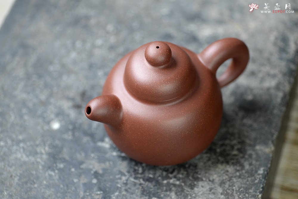 紫砂壶图片：道洪风格之全手【敦】 潜力股蒋柯作品 珠圆玉润  - 宜兴紫砂壶网