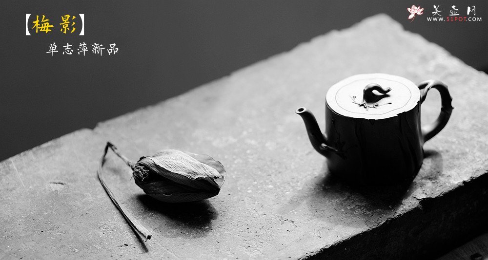 紫砂壶图片：单志萍甲午新作 极赋沧桑 全手梅影 颇有新颖~ - 宜兴紫砂壶网