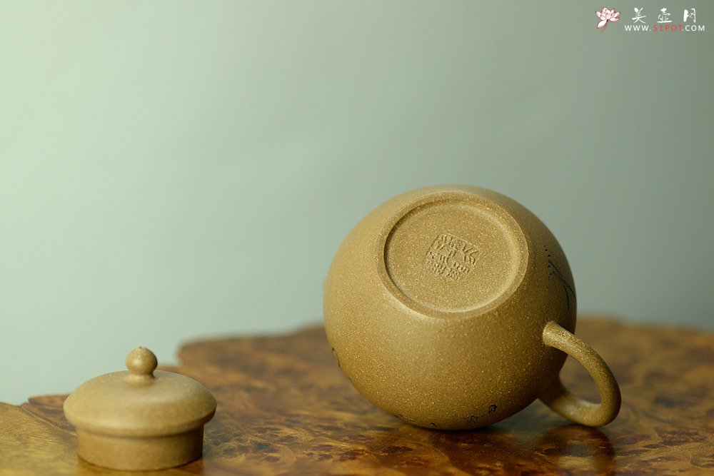 紫砂壶图片：陈进作品  圆润饱满 实用有趣 全手圆珠 - 宜兴紫砂壶网