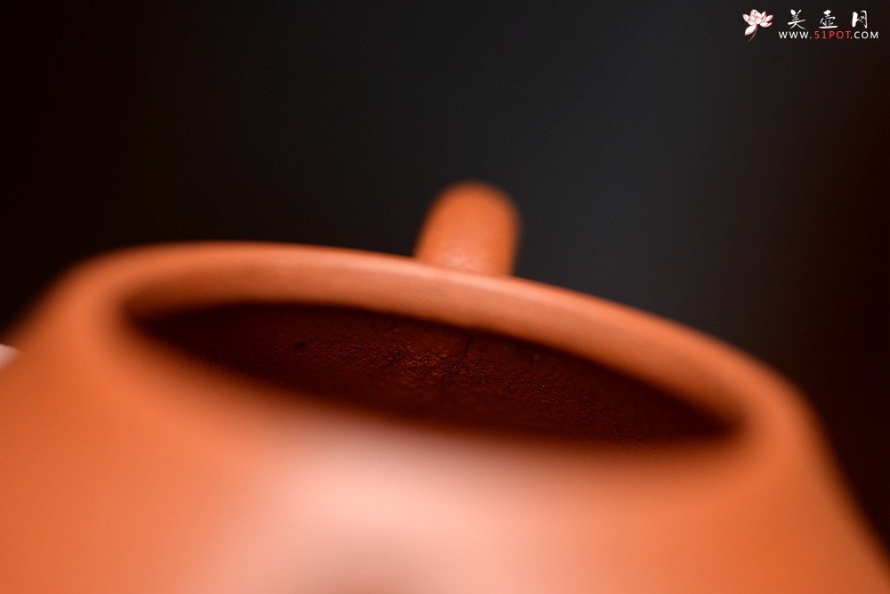 紫砂壶图片：许学军新作 壶体细腻 身型挺拔  全手玉茗 优质朱砂泥 - 宜兴紫砂壶网