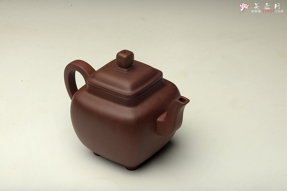 紫砂壶图片：国工许学军新作 全手镶片  鸣远四方  浑厚高俊 风骨丰雅 - 宜兴紫砂壶网