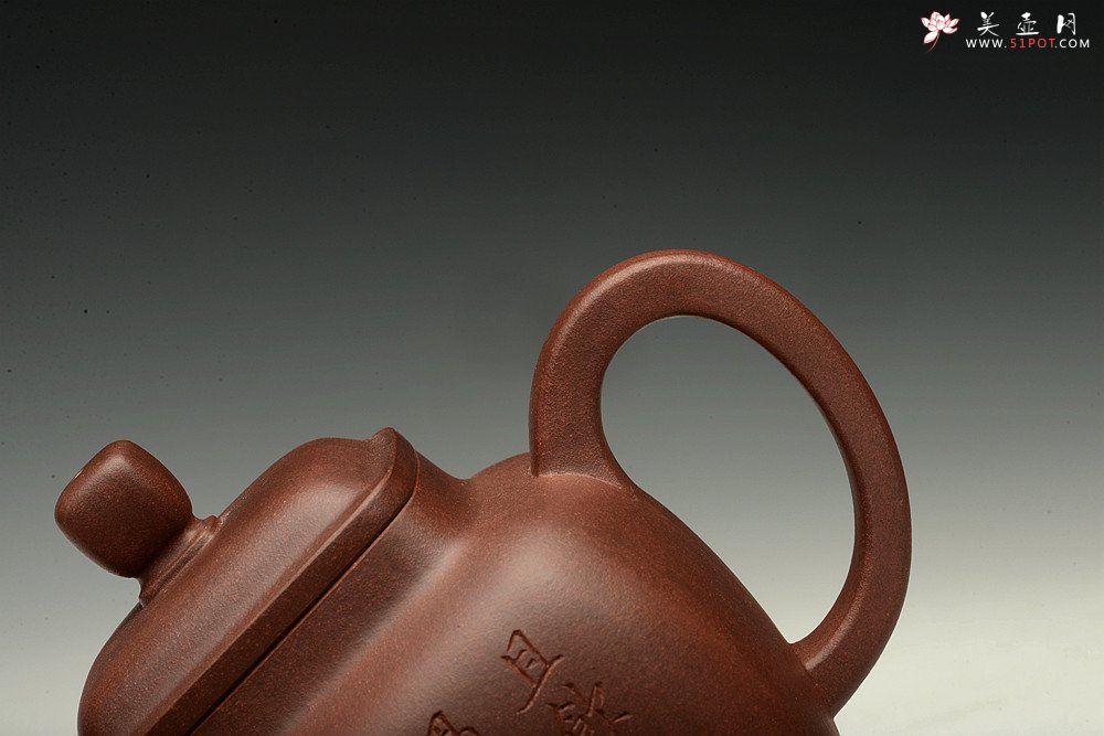 紫砂壶图片：国工许学军新作 全手镶片  鸣远四方  浑厚高俊 风骨丰雅 - 宜兴紫砂壶网