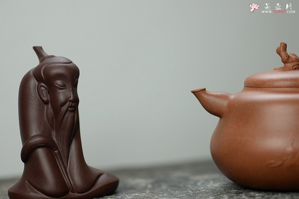 紫砂壶图片：潘小东原创 真 善 美 原矿老段泥 全手济公葫芦  - 宜兴紫砂壶网