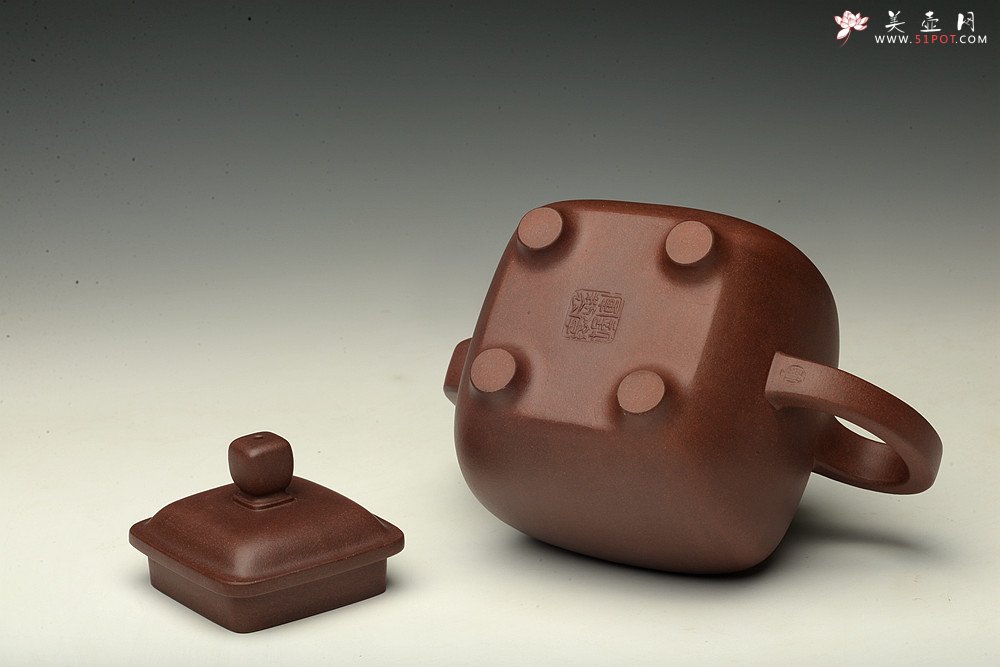 紫砂壶图片：国工许学军新作 全手镶片  鸣远四方  浑厚高俊 风骨丰雅 - 宜兴紫砂壶网