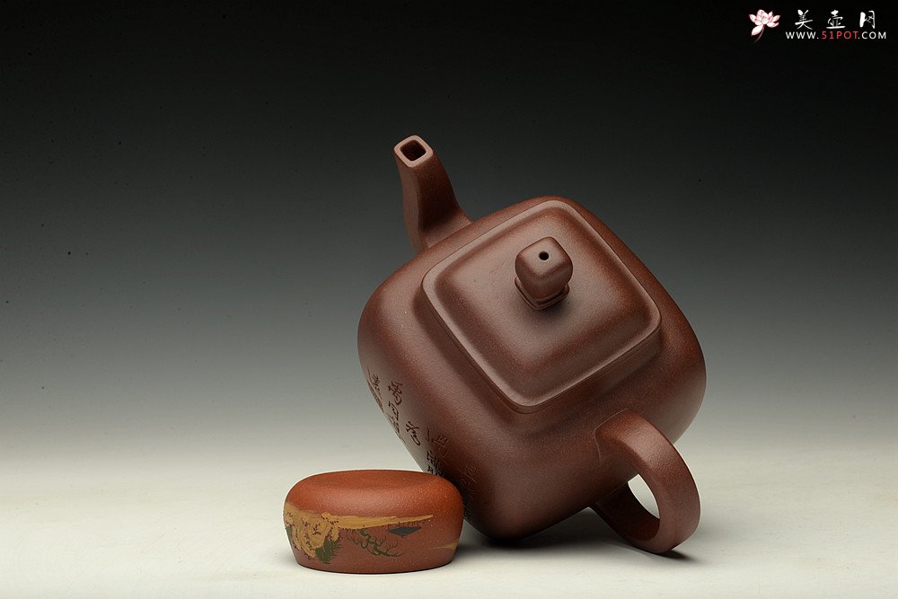 紫砂壶图片：国工许学军新作 全手镶片  鸣远四方  浑厚高俊 风骨丰雅 - 宜兴紫砂壶网