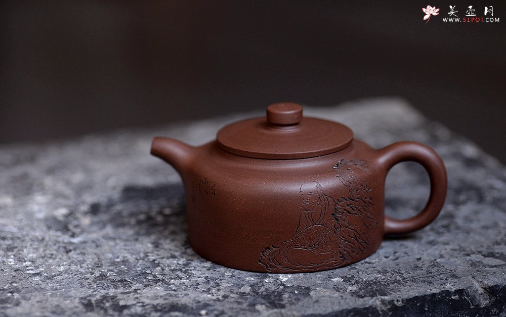 紫砂壶图片：传统实用器形  全手井栏 - 宜兴紫砂壶网