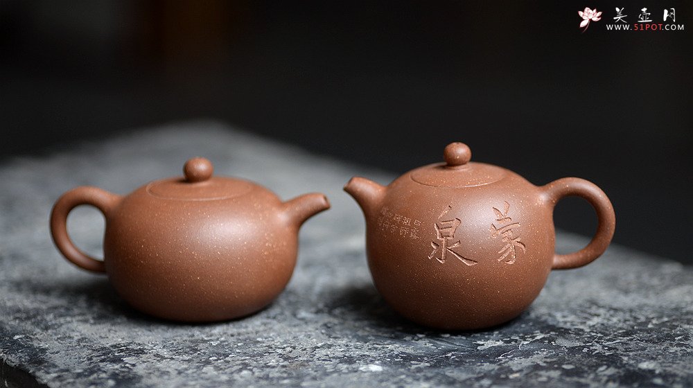 紫砂壶图片：美壶特惠  原矿段泥 玉成窑一粒珠 小巧可人 赏玩皆宜 - 宜兴紫砂壶网
