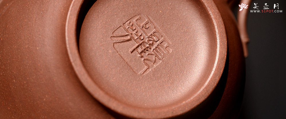 紫砂壶图片：肥美竹叶 饱满飘逸 全手大君竹 顾正芳经典作品 - 宜兴紫砂壶网