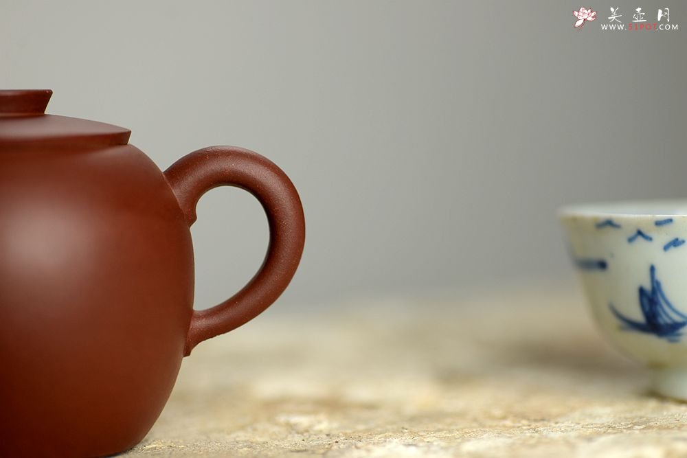 紫砂壶图片：杀茶利器 传统实用 全手巨轮珠 做工精致  - 宜兴紫砂壶网