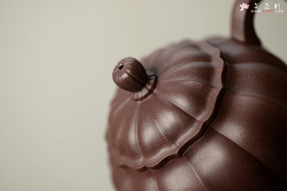 紫砂壶图片：筋囊大品 明针优秀 性价比突出~ 水仙 线条优美 - 宜兴紫砂壶网