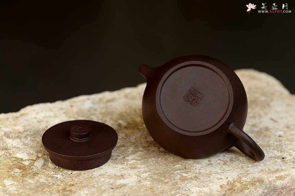 紫砂壶图片：鸿渝山房新品 美壶特惠 桑扁 耐品实用 - 宜兴紫砂壶网