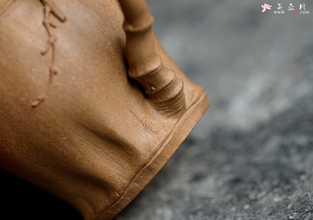 紫砂壶图片：林秀明原创作品 全手清逸 灵秀之作 古朴自然 - 宜兴紫砂壶网