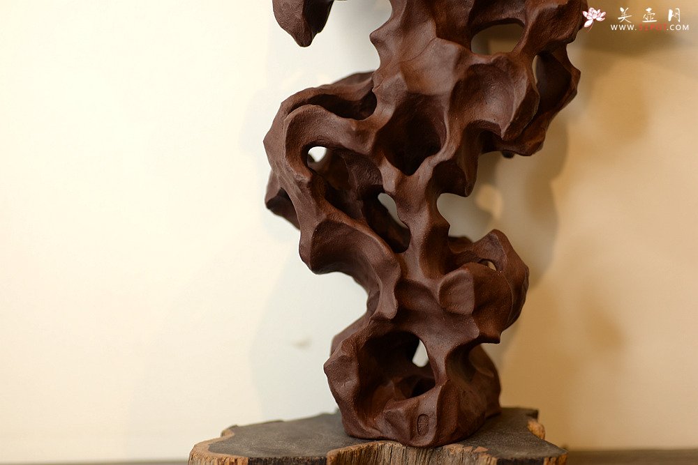 紫砂壶图片：紫砂太湖石文房雅玩~    全手文房假山  皱、瘦、漏、透 - 宜兴紫砂壶网