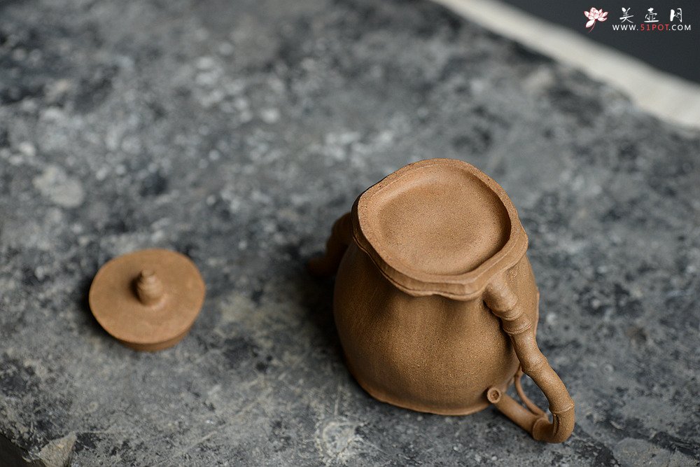 紫砂壶图片：林秀明原创作品 全手清逸 灵秀之作 古朴自然 - 宜兴紫砂壶网