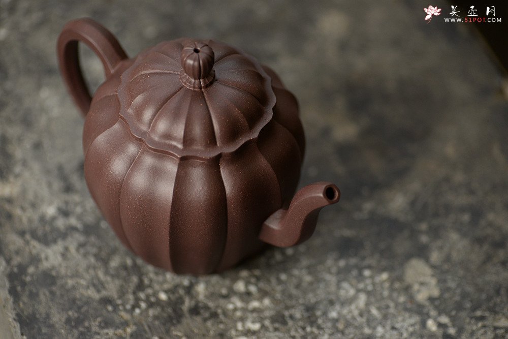 紫砂壶图片：筋囊大品 明针优秀 性价比突出~ 水仙 线条优美 - 宜兴紫砂壶网