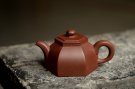 紫砂壶图片：陈进全手工近作 六方禅钟 线条流畅 块面过渡自然 - 宜兴紫砂壶网