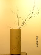 紫砂壶图片：禅语~ 素雅装点 扦筒 刀法精到 - 宜兴紫砂壶网