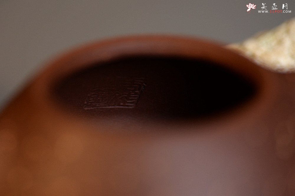 紫砂壶图片： 星光璀璨o(∩_∩)o  铺砂全手景舟石瓢 饱满大气 - 宜兴紫砂壶网