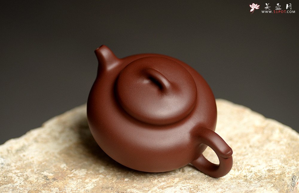 紫砂壶图片：美壶特惠 经典实用 和悦 优质枣红泥 易泡养 - 宜兴紫砂壶网