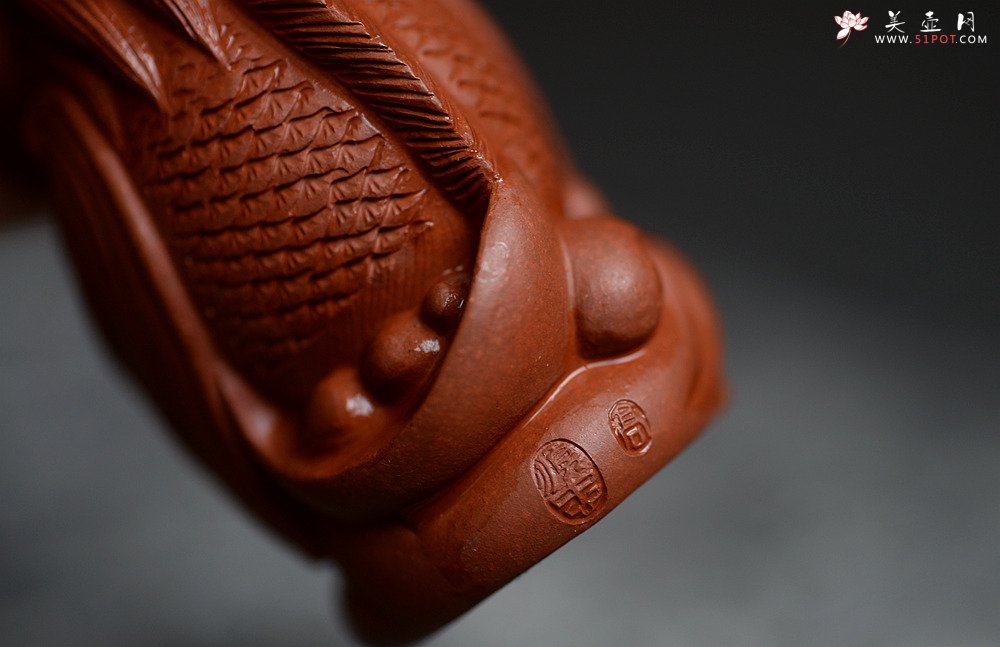 紫砂壶图片：精致茶宠飞龙在天 神态逼真  - 宜兴紫砂壶网