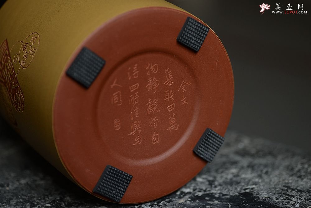 紫砂壶图片：风格独特 个性印记~ 张听刚老师作品 笔筒 书房雅物 - 宜兴紫砂壶网