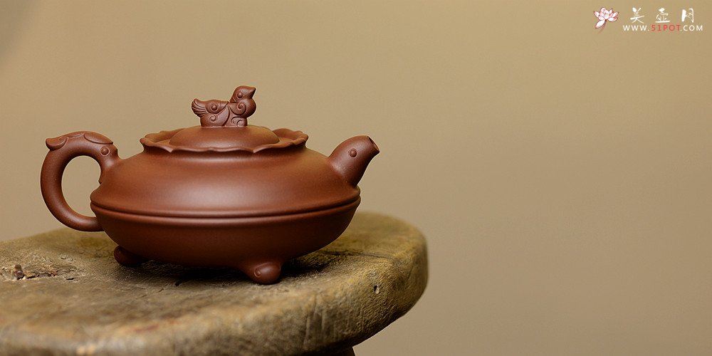 紫砂壶图片：于洪霞精工代表作 喜气洋洋 婉雅大方 全手鸳鸯 - 宜兴紫砂壶网
