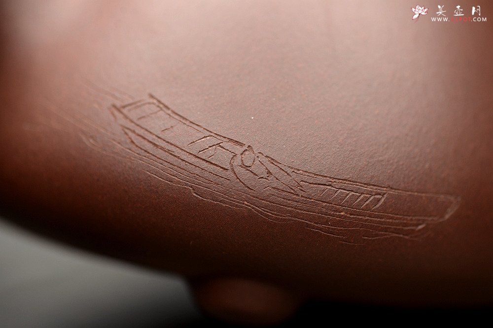 紫砂壶图片：陆轶舟作品 景舟石瓢 相映得趣  文气实用~ - 宜兴紫砂壶网