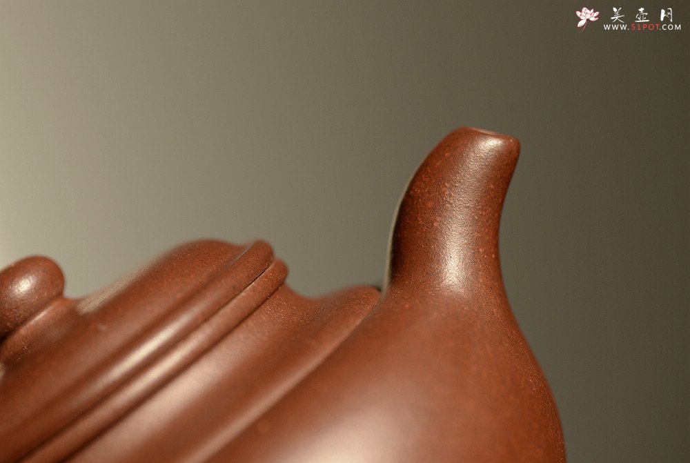 紫砂壶图片：线条优美  经典实用 全手线掇  - 宜兴紫砂壶网