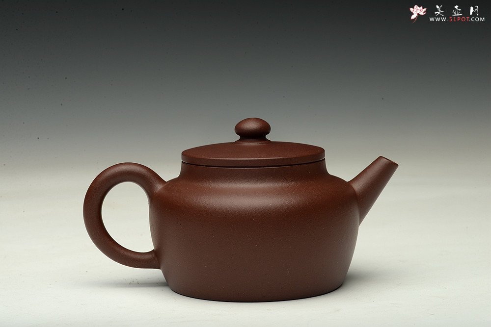 紫砂壶图片：邵春良近作 大道无形 光素经典 传统全手技法 桑园  - 宜兴紫砂壶网