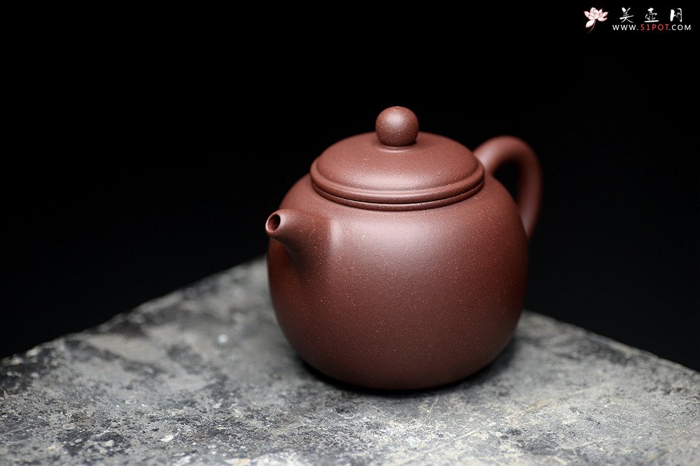 紫砂壶图片：美壶特惠 优质黄龙山紫泥 匏尊 茶人最爱器形 饱满大气 - 宜兴紫砂壶网