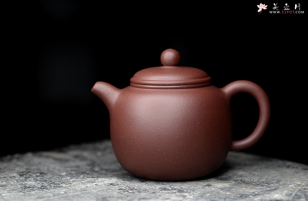 紫砂壶图片：美壶特惠 优质黄龙山紫泥 匏尊 茶人最爱器形 饱满大气 - 宜兴紫砂壶网