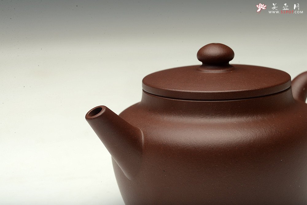 紫砂壶图片：邵春良近作 大道无形 光素经典 传统全手技法 桑园  - 宜兴紫砂壶网