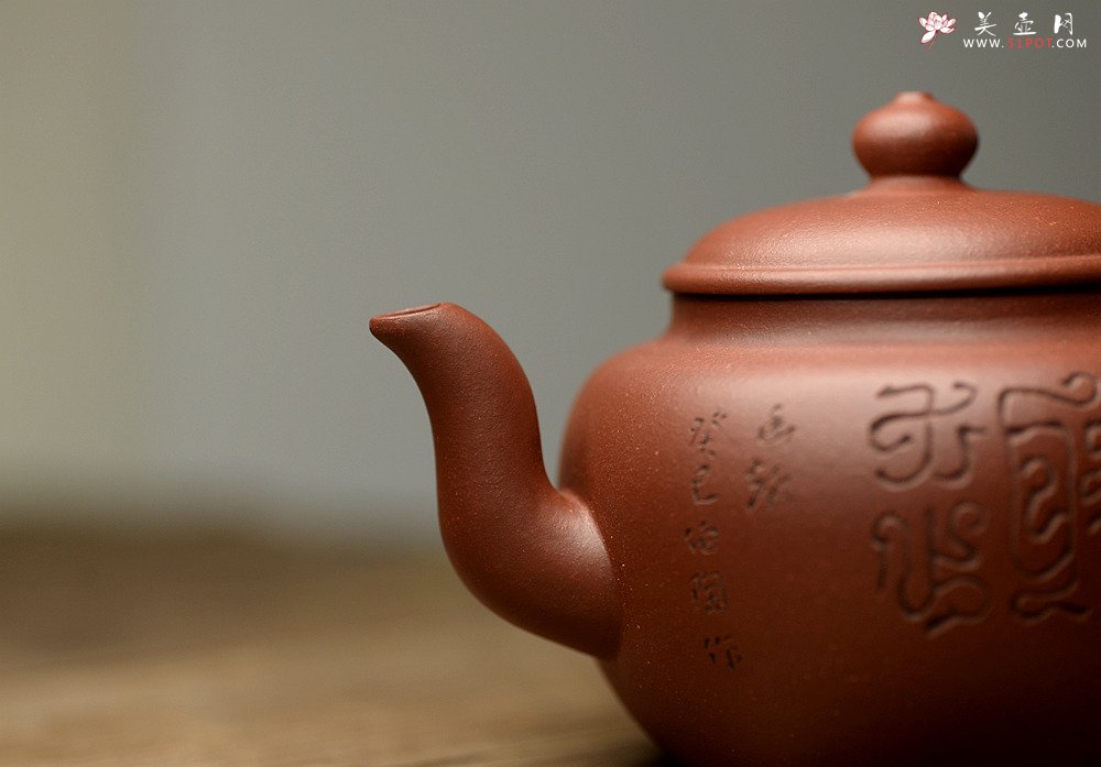 紫砂壶图片：幽趣之小宫灯 文气装饰实用品 - 宜兴紫砂壶网