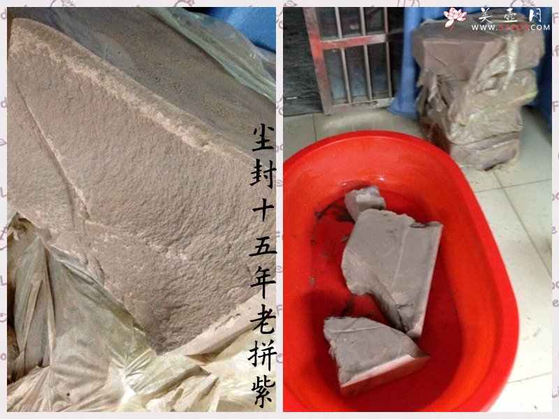 紫砂壶图片：潜力股陈春妹 自藏老拼紫 全手铺砂明式巨轮 做工精致 性价比明显 - 宜兴紫砂壶网