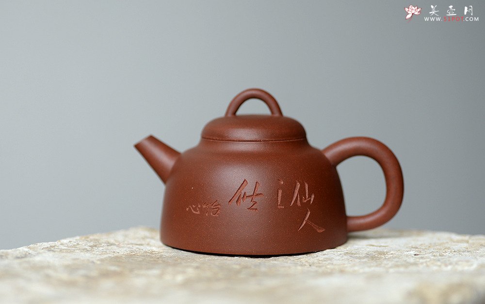 紫砂壶图片：美壶特惠 仙人之供 摹古清代金钟 茶人最爱~ - 宜兴紫砂壶网