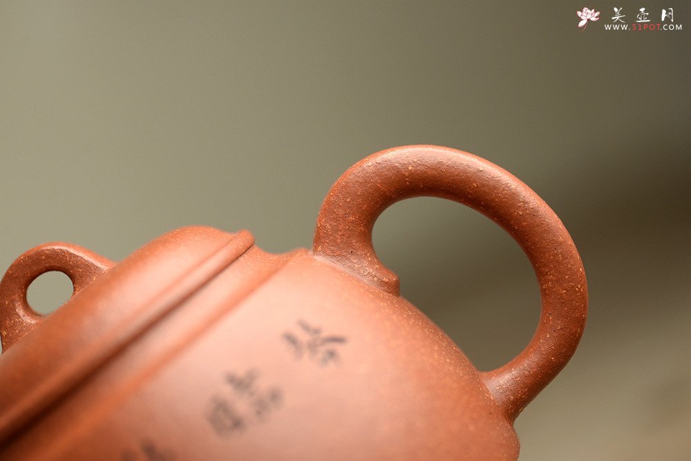 紫砂壶图片：山水清味 红山 油润降坡泥 - 宜兴紫砂壶网