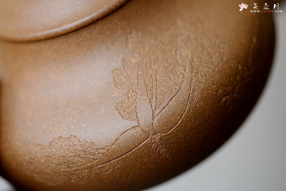 紫砂壶图片：张听刚装饰 蓄势内敛 趣味盎然 全手婉珠 萝卜白菜各有所爱：） - 宜兴紫砂壶网