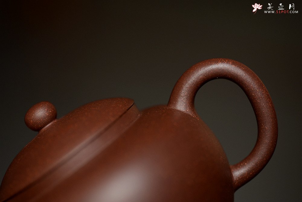紫砂壶图片：美壶双节特惠 路达作品 敦厚可人~ 全手圆趣 - 宜兴紫砂壶网