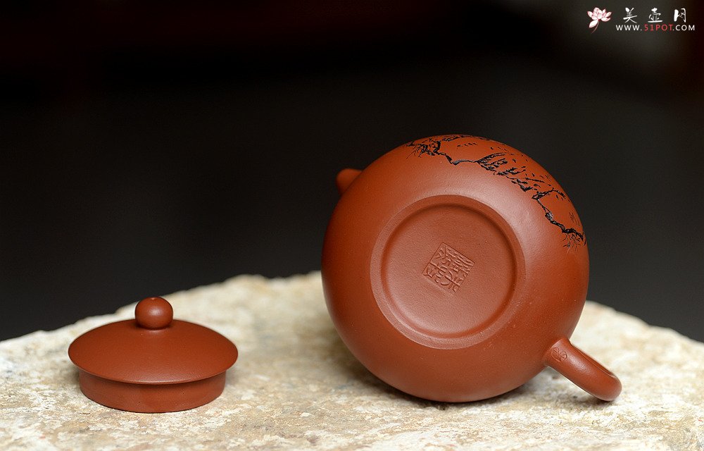 紫砂壶图片：小巧可人 实用有趣 原矿赵庄朱泥之西施 - 宜兴紫砂壶网