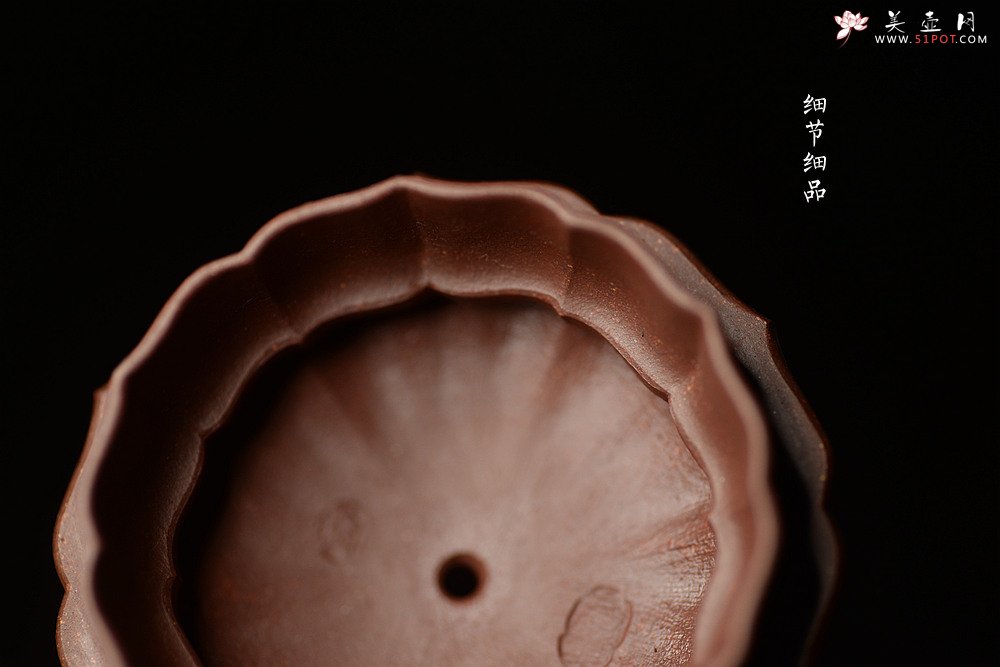 紫砂壶图片：方圆堂实力派 许嘉年精品代表作 菱花莲子 仙花若现 全手精工之作 - 宜兴紫砂壶网