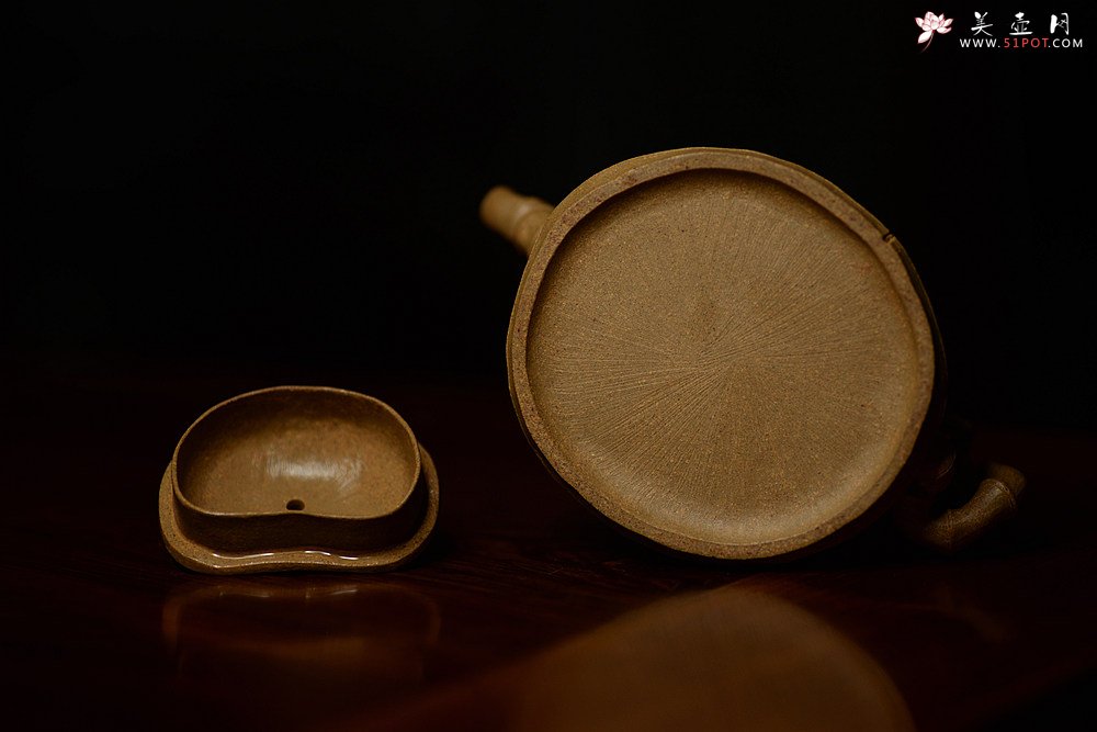 紫砂壶图片：林秀明原创学院派 道法自然  全手闻竹系列 文气十足 - 宜兴紫砂壶网