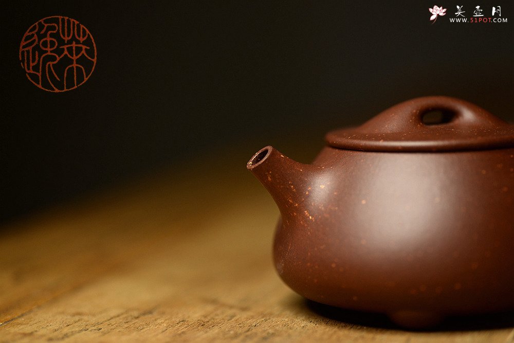 紫砂壶图片：紫泥调砂  永恒的经典 石瓢  - 宜兴紫砂壶网