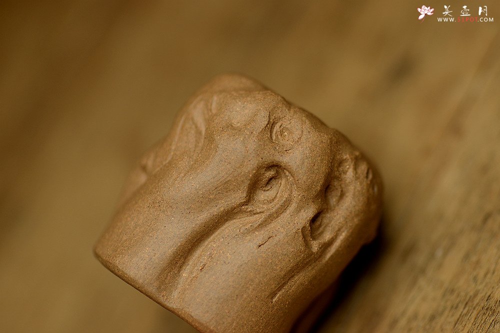 紫砂壶图片：美壶特惠 全手制作 特色主人杯 - 宜兴紫砂壶网