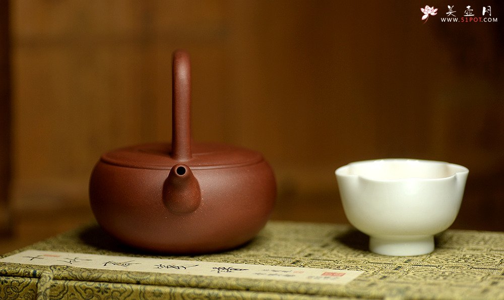 紫砂壶图片：张悦全手工新品 光明提梁 难度大 极品底槽清 - 宜兴紫砂壶网