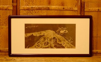 紫砂壶图片：谭华斌精心装饰 壁画 韵味十足 - 宜兴紫砂壶网